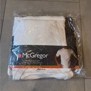 McGregor White T-Shirt Two-Pack Sz. S